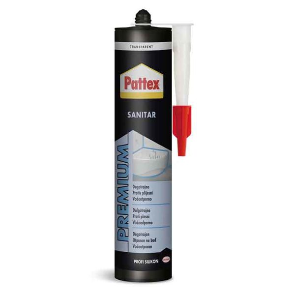 Henkel Pattex sanitary transparent 280ml
