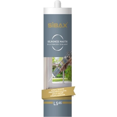 Akrilni silikon LS46 Beli 450gr Sibax