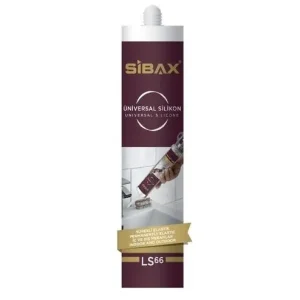 Univerzalni silikon LS66 Beli 280ml Sibax
