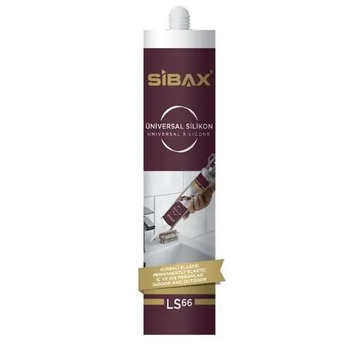 Univerzalni silikon LS66 Beli 280ml Sibax