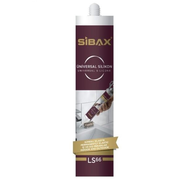 Sanitarni silikon LS10 Transparent 310ml Sibax